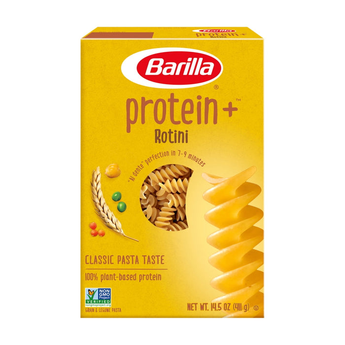 Barilla Protein Plus Rotini, Grain And Legume Pasta, 14.5 Oz