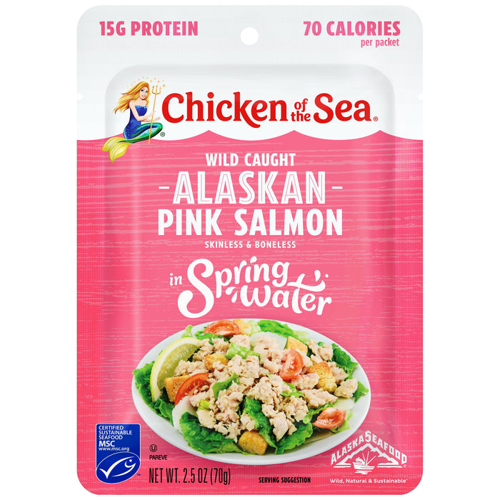 Chicken of the Sea Pink Salmon 2.5-Ounce Packets