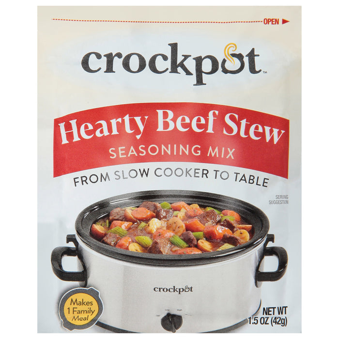 Crock-Pot Hearty Beef Stew Seasoning Mix, 1.5 Ounce