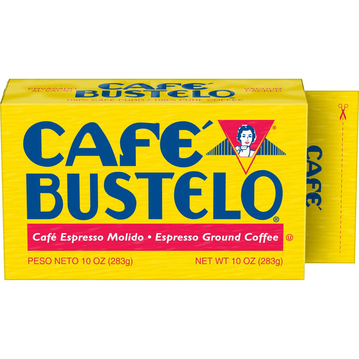 Cafe-Bustlo Dark Roast Espresso Coffee, 10 oz