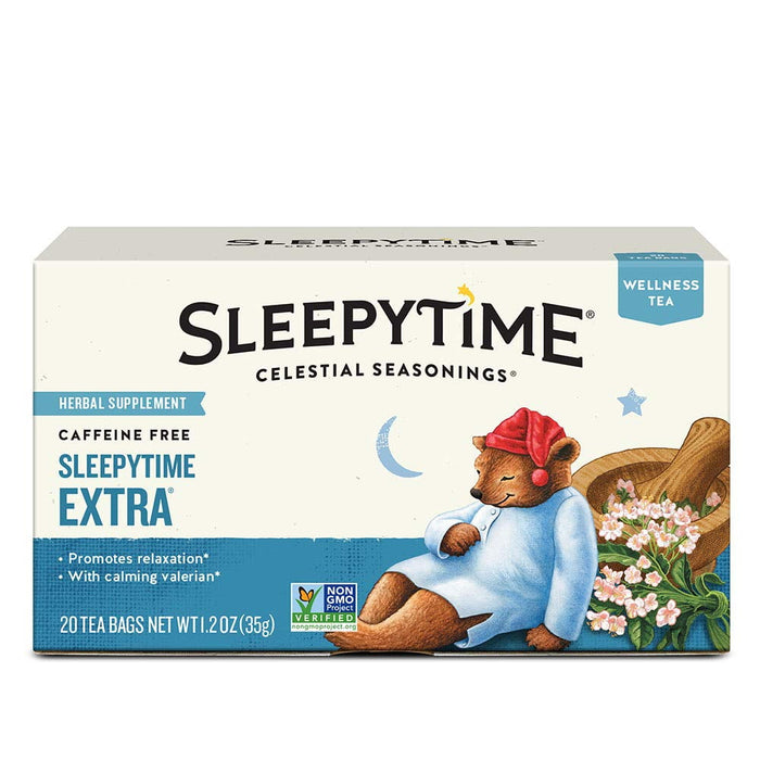 Celestial Seasonings Herbal Tea, Sleepytime Extra, 20 Count