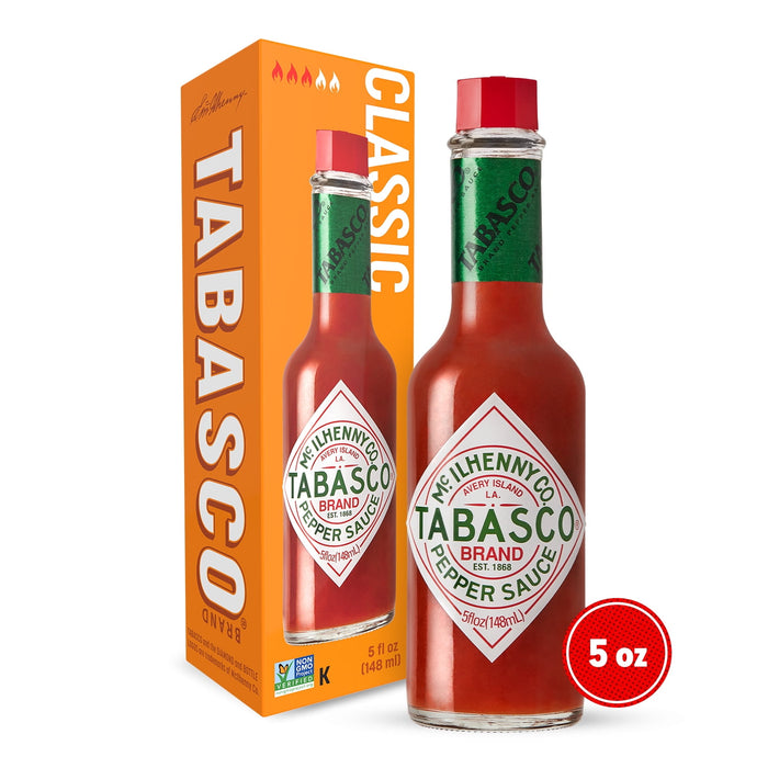 Tabasco Hot Sauce, Original Red Pepper - 5oz