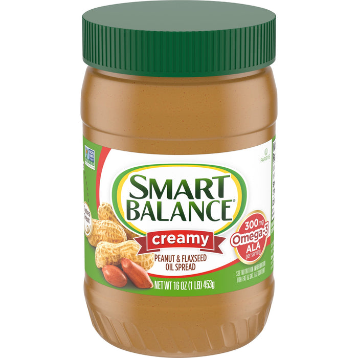 Smart Balance Creamy Peanut & Flaxseed Oil Spread 16 oz