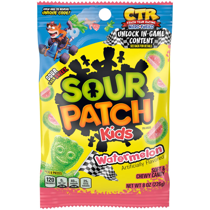 Sour-Patch Kids - Watermelon 8oz Bag