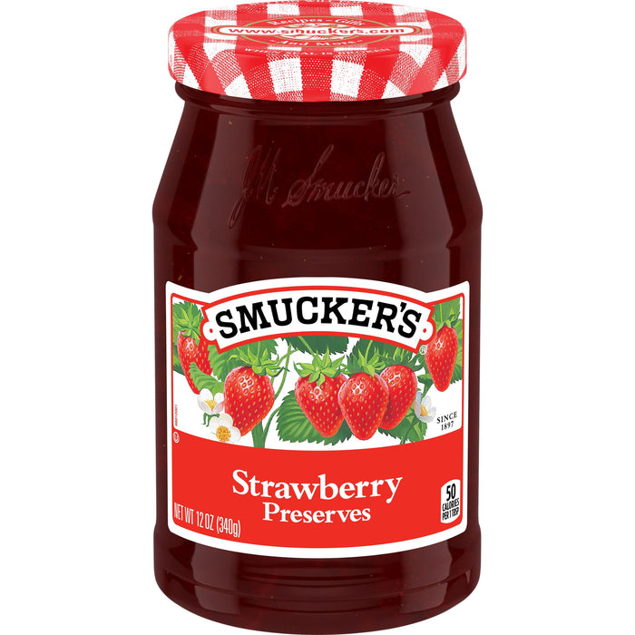 Smucker's Preserves, Strawberry, 12 Oz