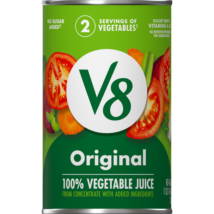 V8 Original 100% Vegetable Juice, 46 fl oz Can