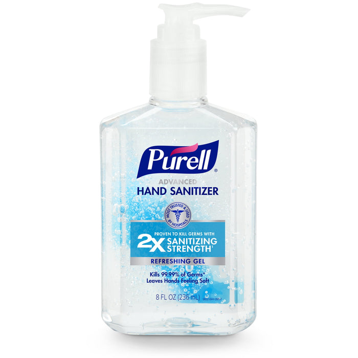 Purell Pump Bottle Hand Sanitizer 8 oz. Bottle