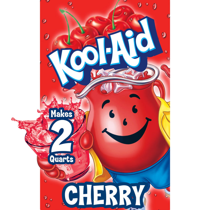 Kool-Aid Cherry Drink Mix, 0.13 Ounce