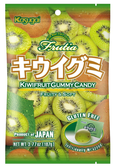 Kasugai Gummy Candy Kiwi, 3.77 Oz