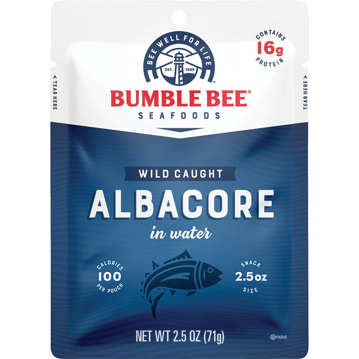 Bumble Bee Premium Albacore Tuna in Water 2.5 Ounce Pouches