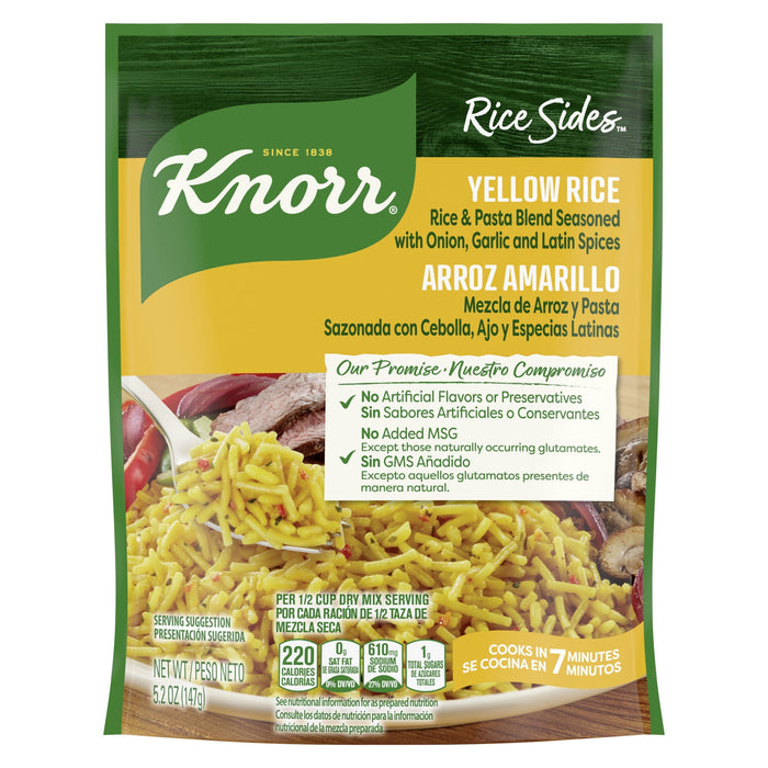 Knorr Fiesta Fiesta Sides Yellow Rice, 5.2 Oz