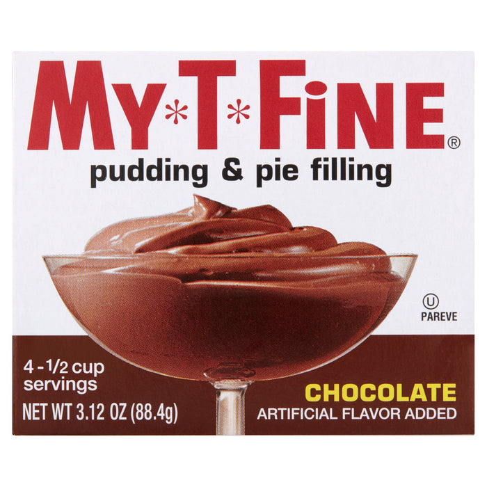 My-T-Fine Chocolate Pudding & Pie Filling, 3.12 Oz