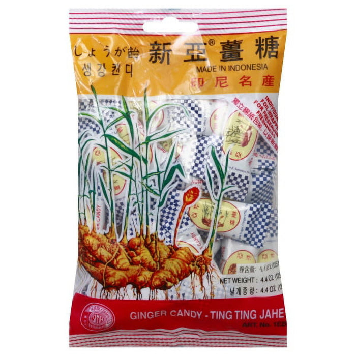 Ginger Chews Candy ting Ting Jahe 4.4 oz