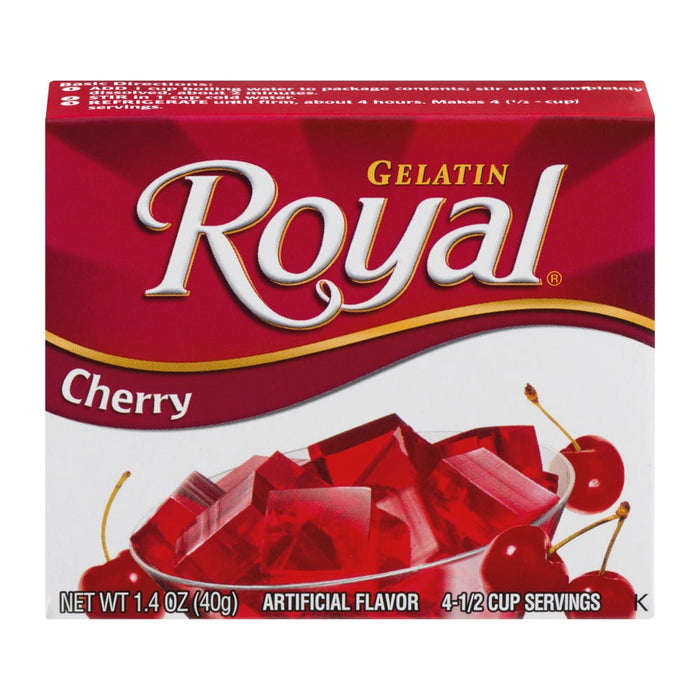 Royal Gelatin, Cherry 1.4oz