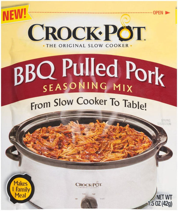 Crock Pot BBQ Pulled Pork Seasoning Mix 1.5 oz. Packet