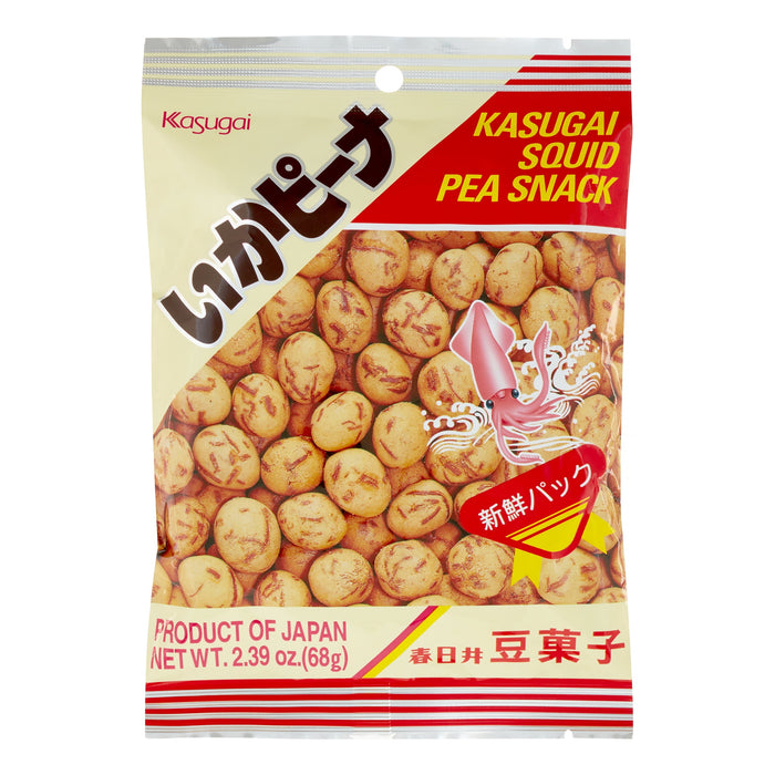 Kasugai Pea Snack Squid Flavor 2.18 oz