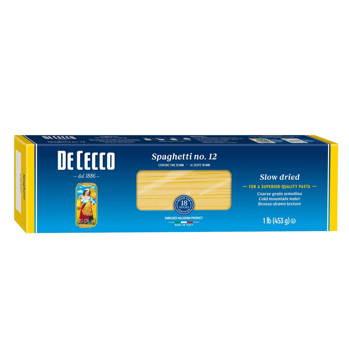 DeCecco Pasta Thin Spaghetti no. 11 - 16 Oz