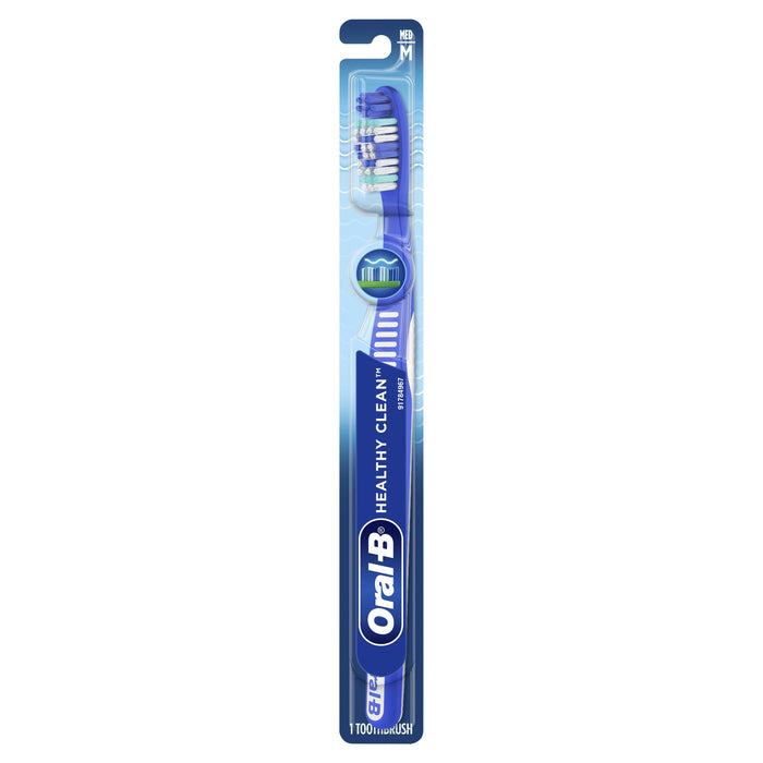 Oral-B Healthy Clean Toothbrush, Medium, 1 Count