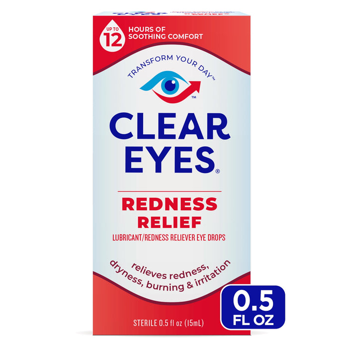 Clear Eyes Redness Relief Drops 0.50 oz