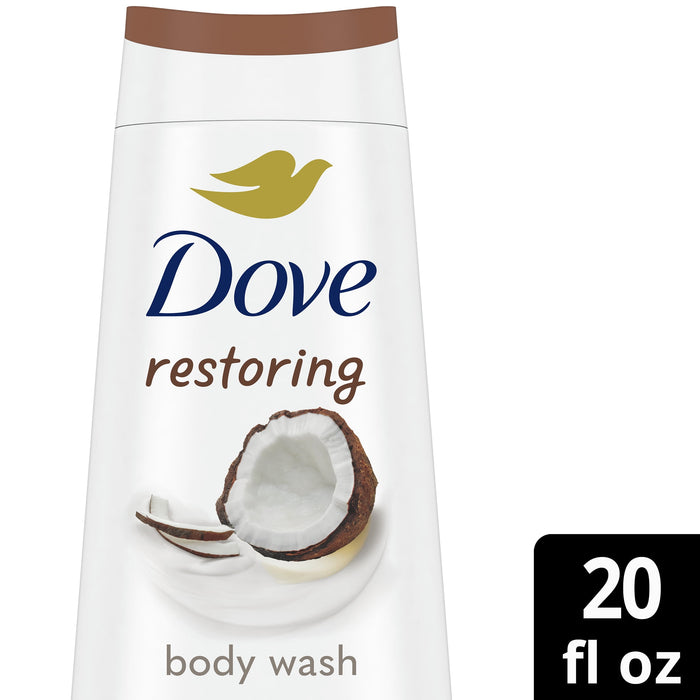 Dove Restoring Body Wash Coconut Butter and Cocoa Butter 20 oz