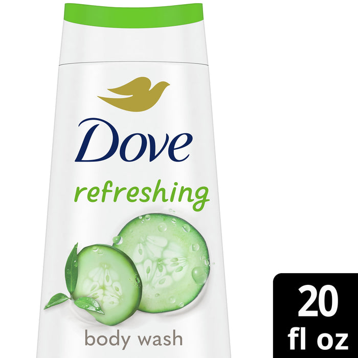 Dove Refreshing Body Wash Cucumber and Green Tea 20 oz