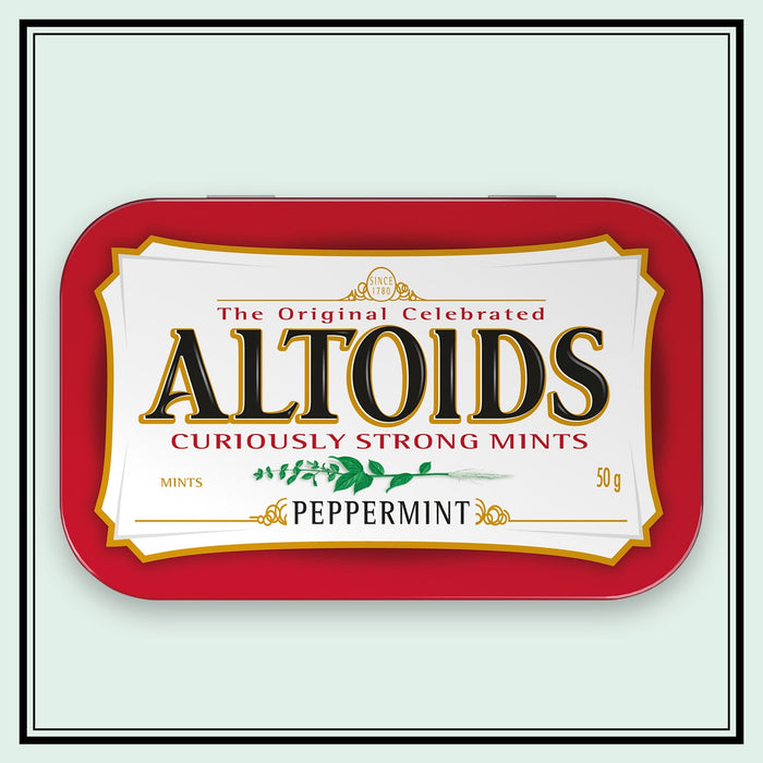 Altoids Classic Peppermint 1.76 oz each Tin