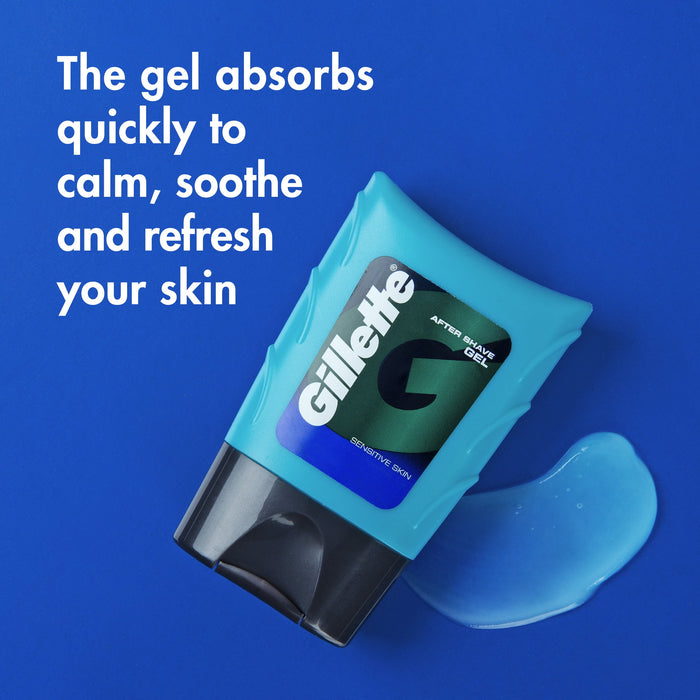 Gillette Series After Shave Gel, Sensitive Skin, 2.54 Ounces