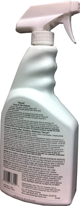 TileLab Grout and Tile Cleaner Spray Bottle 32-Ounce