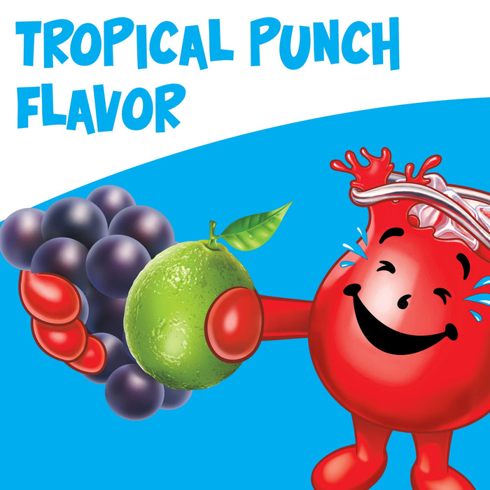 Kool-Aid Summer Blast Tropical Punch Flavored Powdered Drink Mix 19 oz