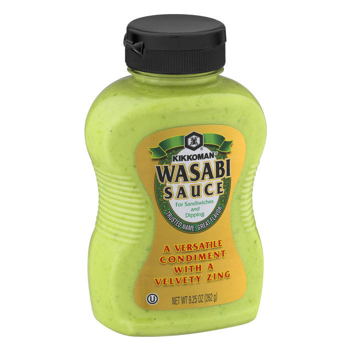 Japanese Wasabi Sauce, perfect for sushi and sashimi, grilled fish, stir-fries, or barbecue dishes, 9.25 oz