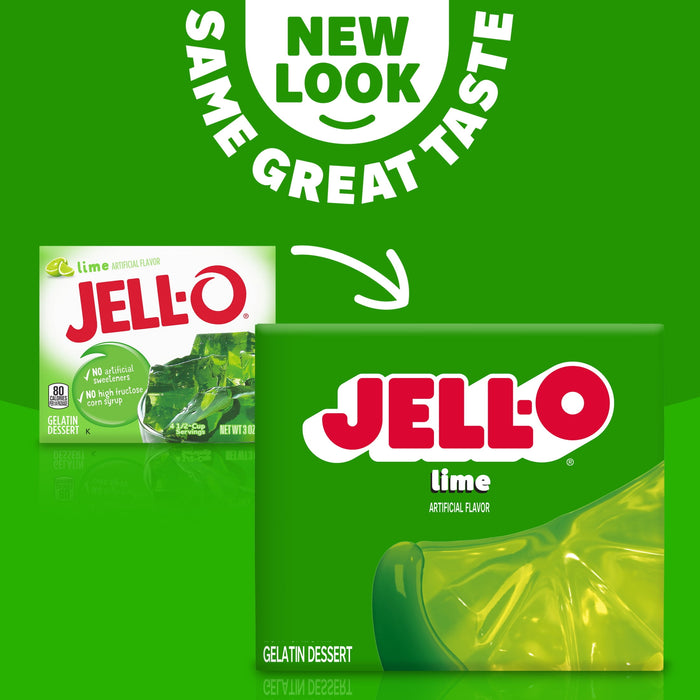 Jell-O Lime Gelatin Mix (3 oz Box)