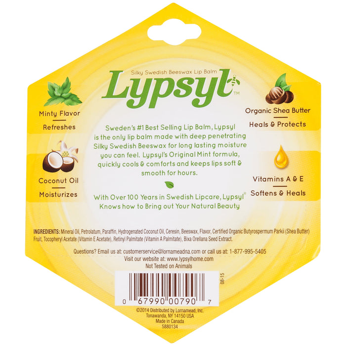 Lypsyl Intense Protection Original Mint, Lip Balm 0.10 oz