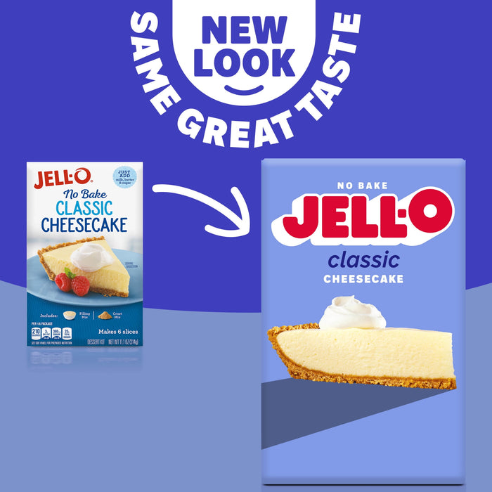 J-ello No-Bake Real Cheesecake Dessert, 11.1-Ounce