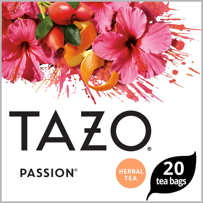 Tazo Tea, Passion Tea, Tea Bags, 20 ct