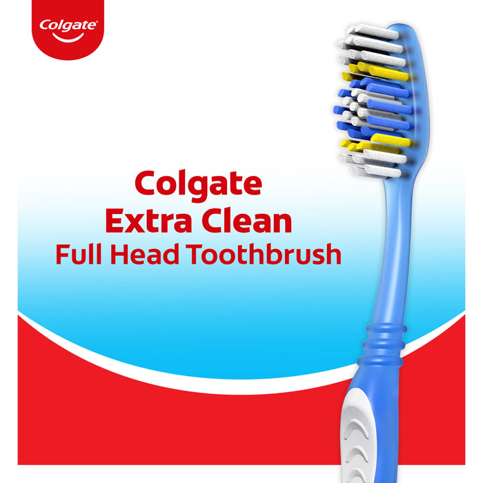 Colgate Extra Clean Circular Power Bristles Toothbrush Soft