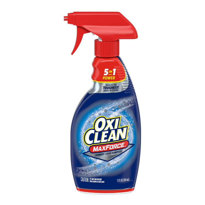 OxiClean Max Force Laundry Stain Remover Spray 12 ounce