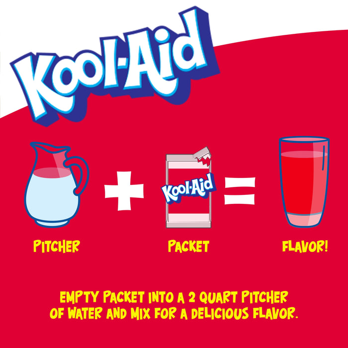 Kool-Aid Cherry Drink Mix, 0.13 Ounce