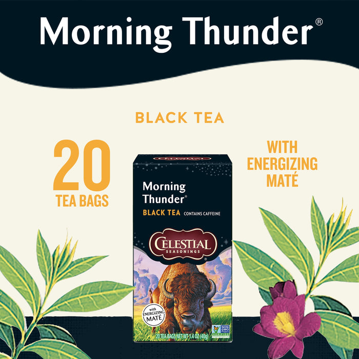 Celestial Seasonings Morning Thunder Tea Bags