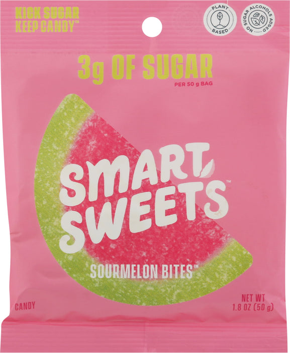 Smart Sweets Sourmelon Bites Watermelon Candy, 1.8 oz