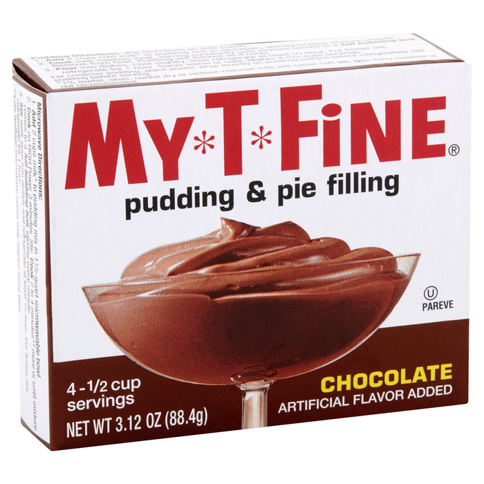 My-T-Fine Chocolate Pudding & Pie Filling, 3.12 Oz
