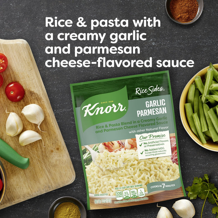 Knorr Rice Sides Dish Garlic Parmesan 5.2 oz