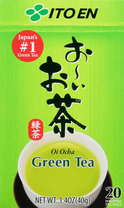 Ito En Oi Ocha Green Tea 20 Tea Bags