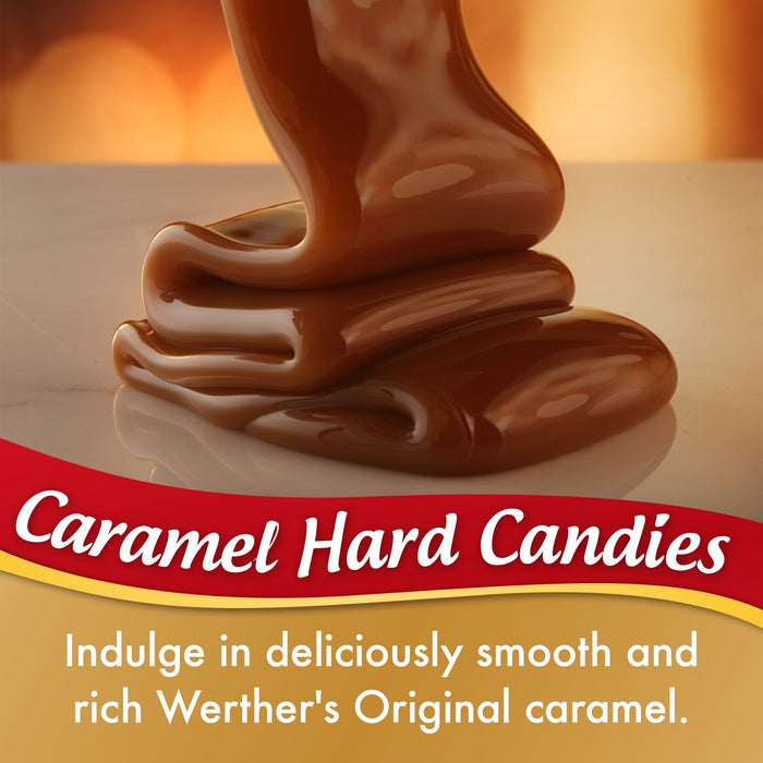 Werther's Original Hard Caramel Candy, Made with real butter and fresh cream, Individually wrapped 5.5 oz Bag