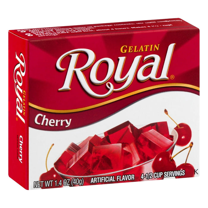 Royal Gelatin, Cherry 1.4oz