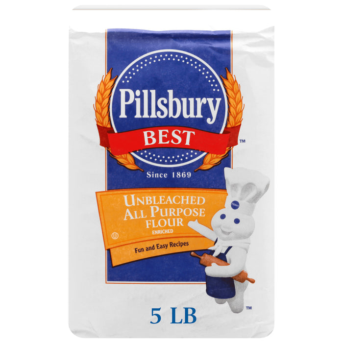 Pillsbury Best Unbleached All Purpose Flour, Enriched, Pre-sifted,5 lb Bag