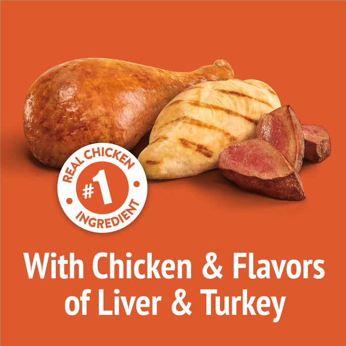Friskies Party Mix, Original Chicken Liver & Turkey, 6 oz