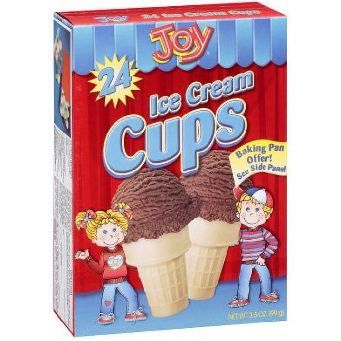 Joy Cone 24-Count ICE CREAM CUPS