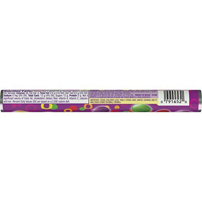 Wonka Spree Singles Roll, Cherry, Grape, Lemon, Apple, and Orange Sugar Candy, 1.77 oz BB. 12/01/2024