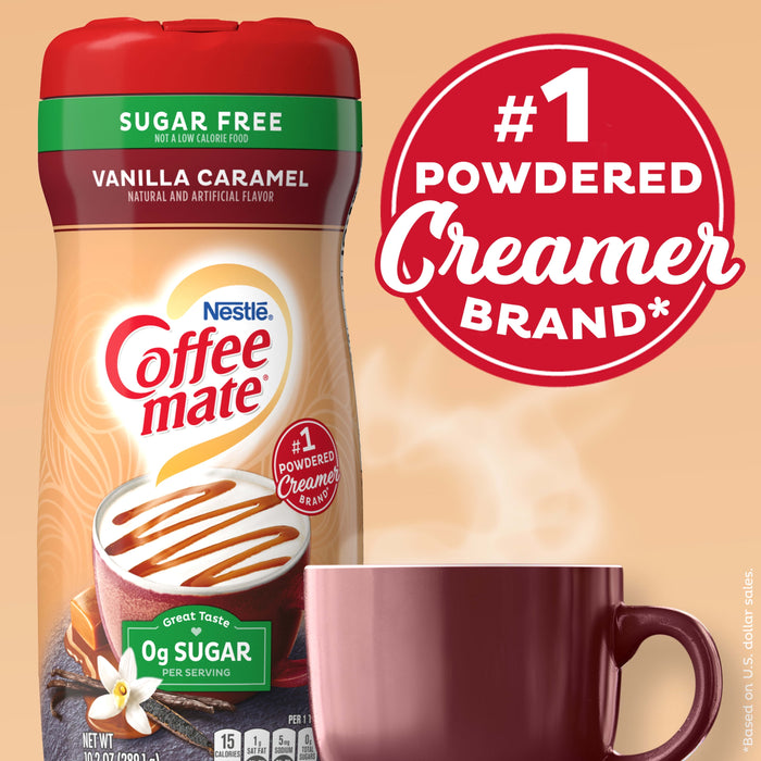 Coffee-mate Coffee Creamer Powder, Sugar-Free Vanilla Caramel