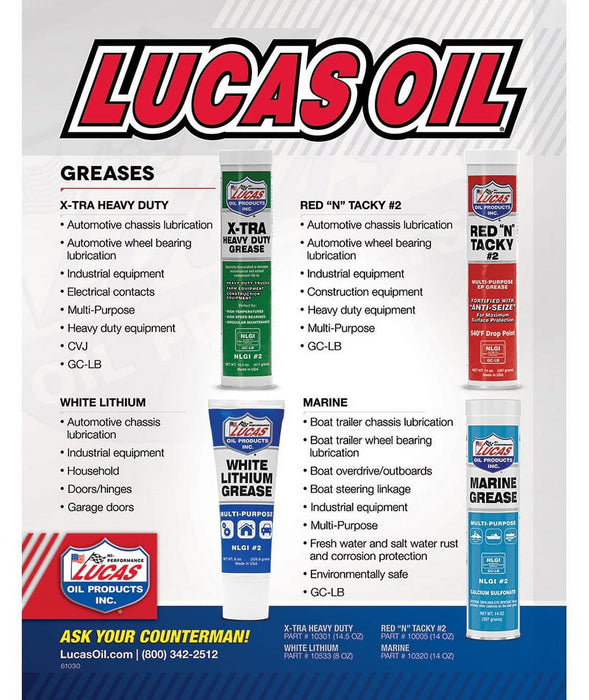 Lucas Oil 10320 Marine Grease Multi-Purpose 14 Ounce